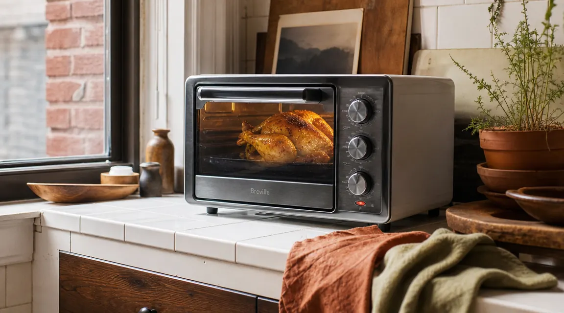 How to Bake and Roast Real Food in a Small Kitchen Using a Toaster Oven